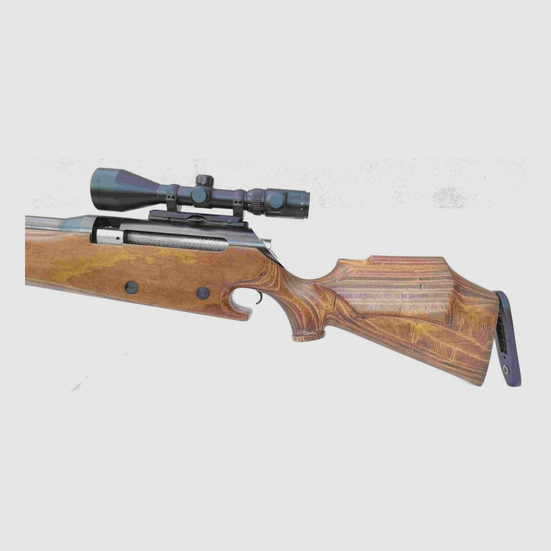 unbekannt 50BMG - Einzellader mit Schichtholzschaft