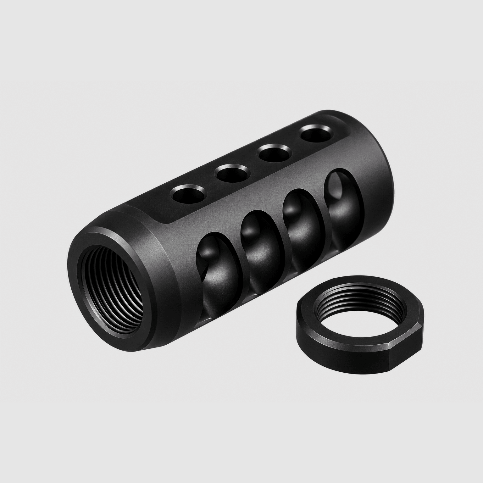 PGW 15V3 Mündungsbremse Kal. .30/7.62mm 5/8″x24, Bild 2 von 3
