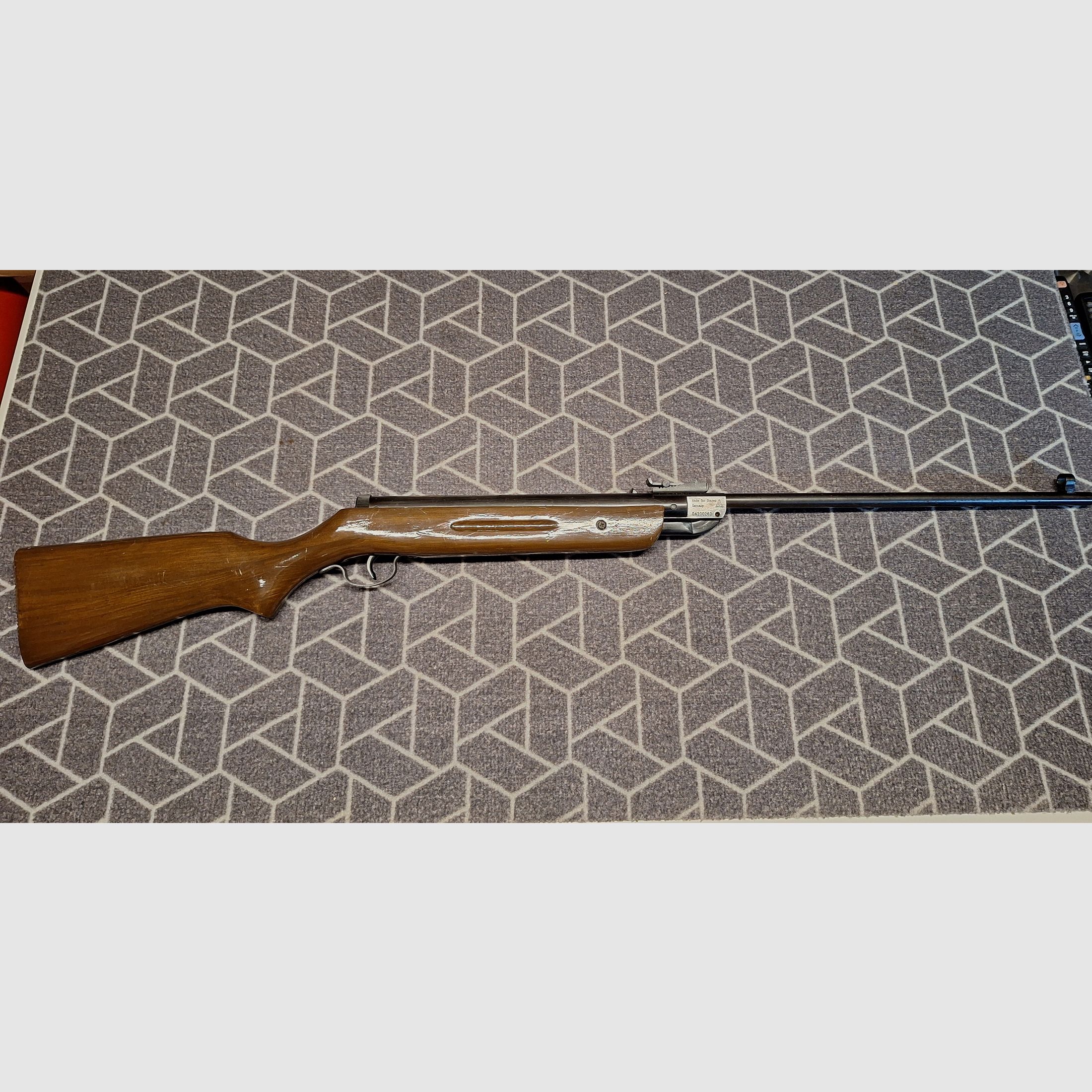 Luchtgeweer Umarex Model 62 Topstaat!