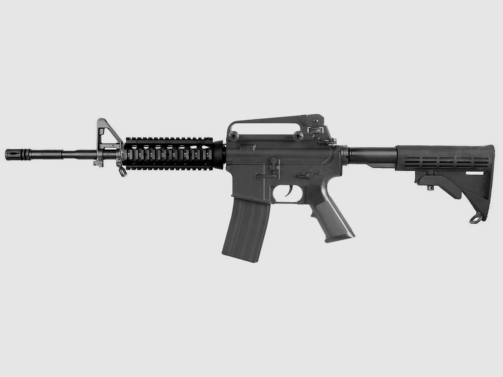 M4A1 RIS Karabinek Całkowicie Metalowy Kaliber 4,5mm Stal BB