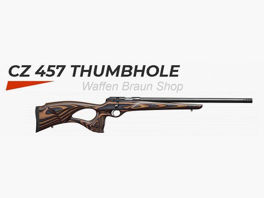 CZ 457 rep. Thumbhole Thr. 20 Zoll .22 lr PH