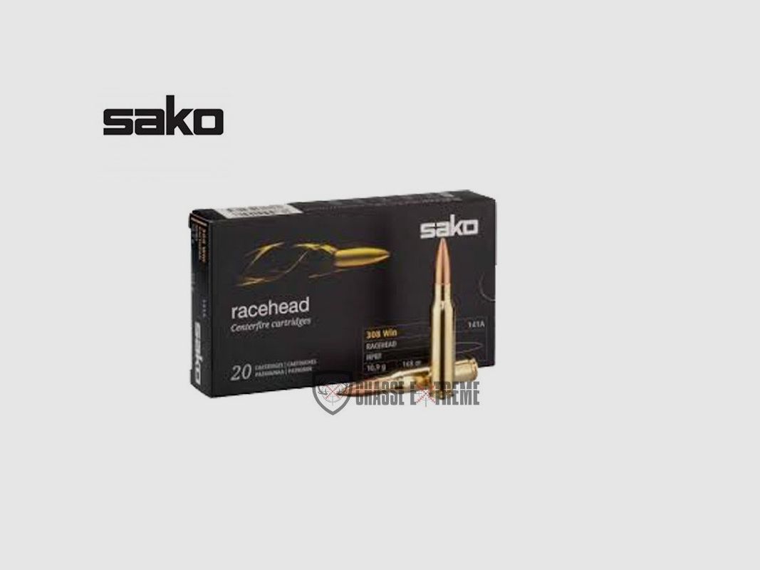20 Patronen SAKO Racehead .308 Win 168 gr