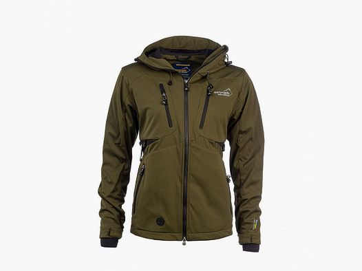 Arrak Akka Softshelljacke Damen Olivgrün - XL