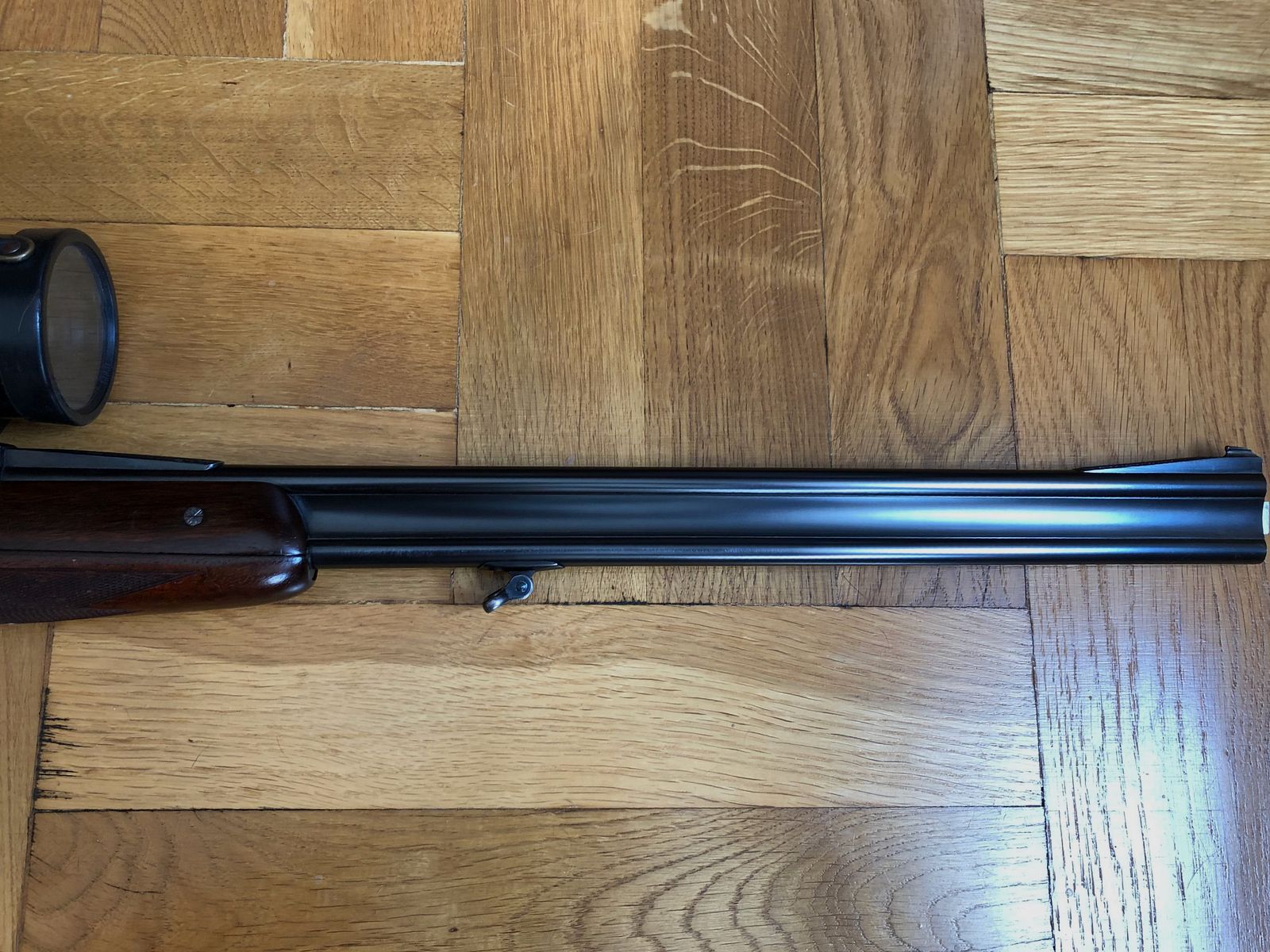 Bockdoppelbüchse Merkel BDB 221E 8x57JRS / Zeiss Diavari 3-12x56 (incl. verwisselbare lopen: BBF 7x57 R & 12/70 en BF 12/70 ) Bj. 1988