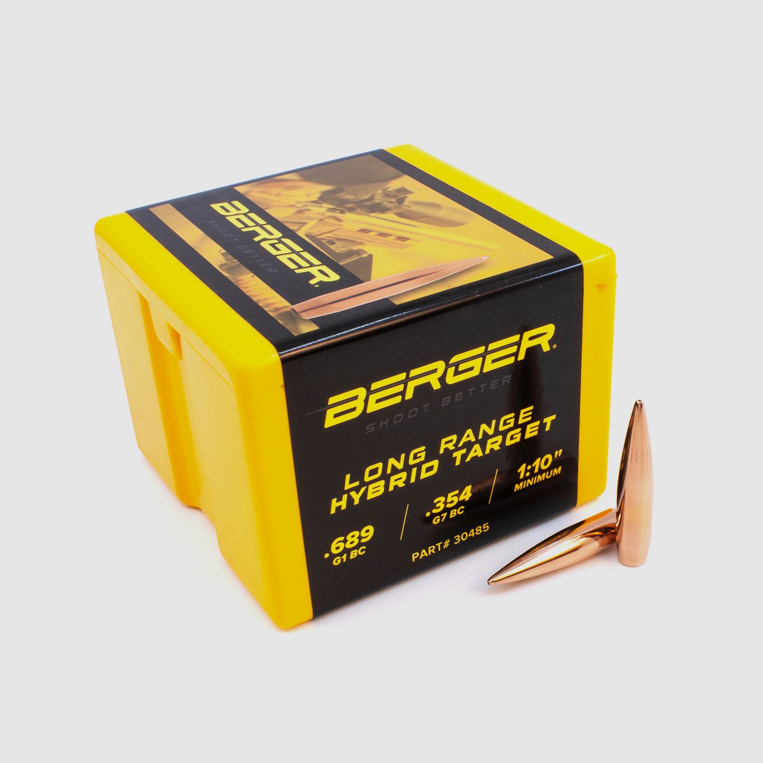 Proiettile Berger .30 LR Hybrid Target 208GR 250 pezzi