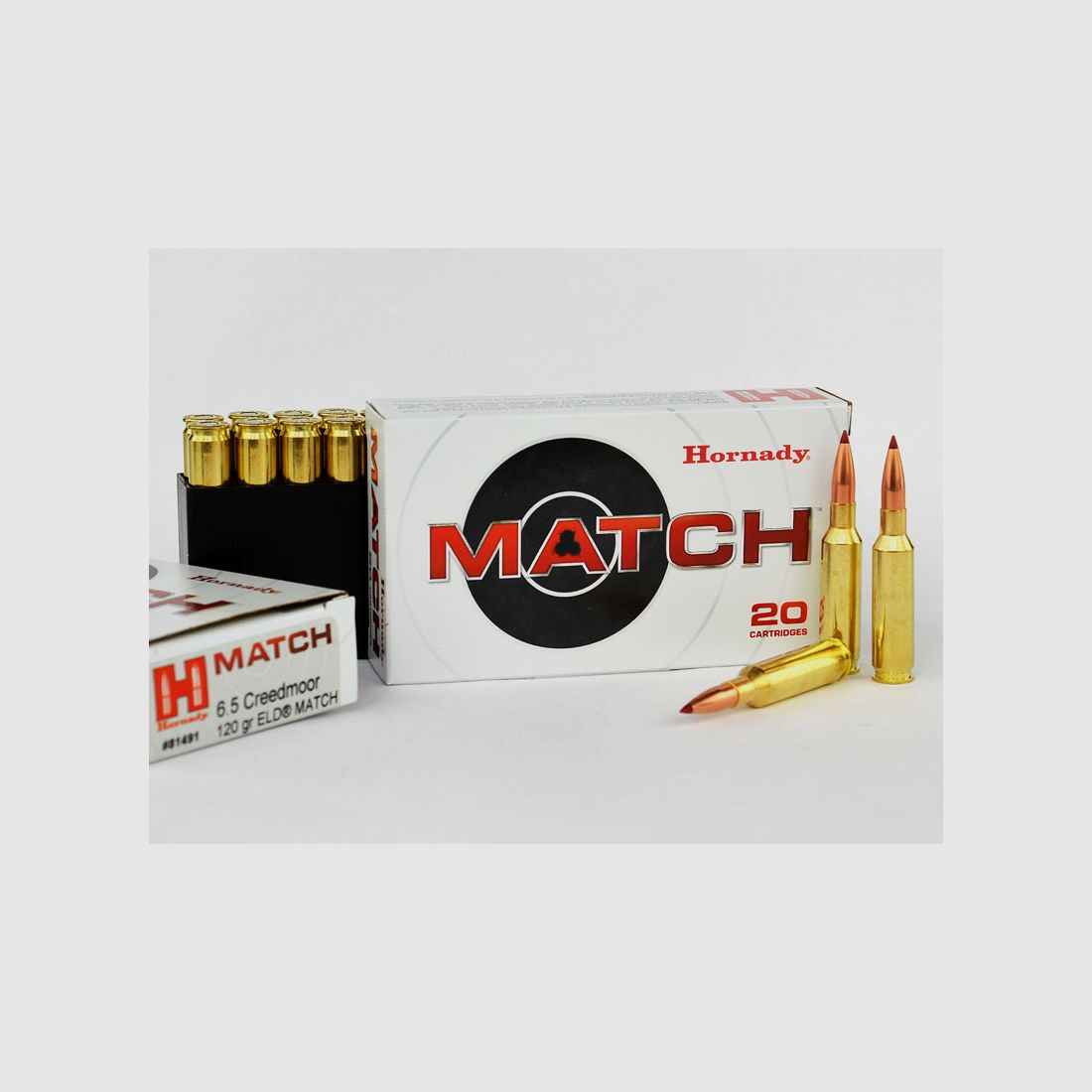 Hornady MATCH ELD 6,5 Creedmoor 120 grs 1 paquete (20 disparos a 2,595 €*)