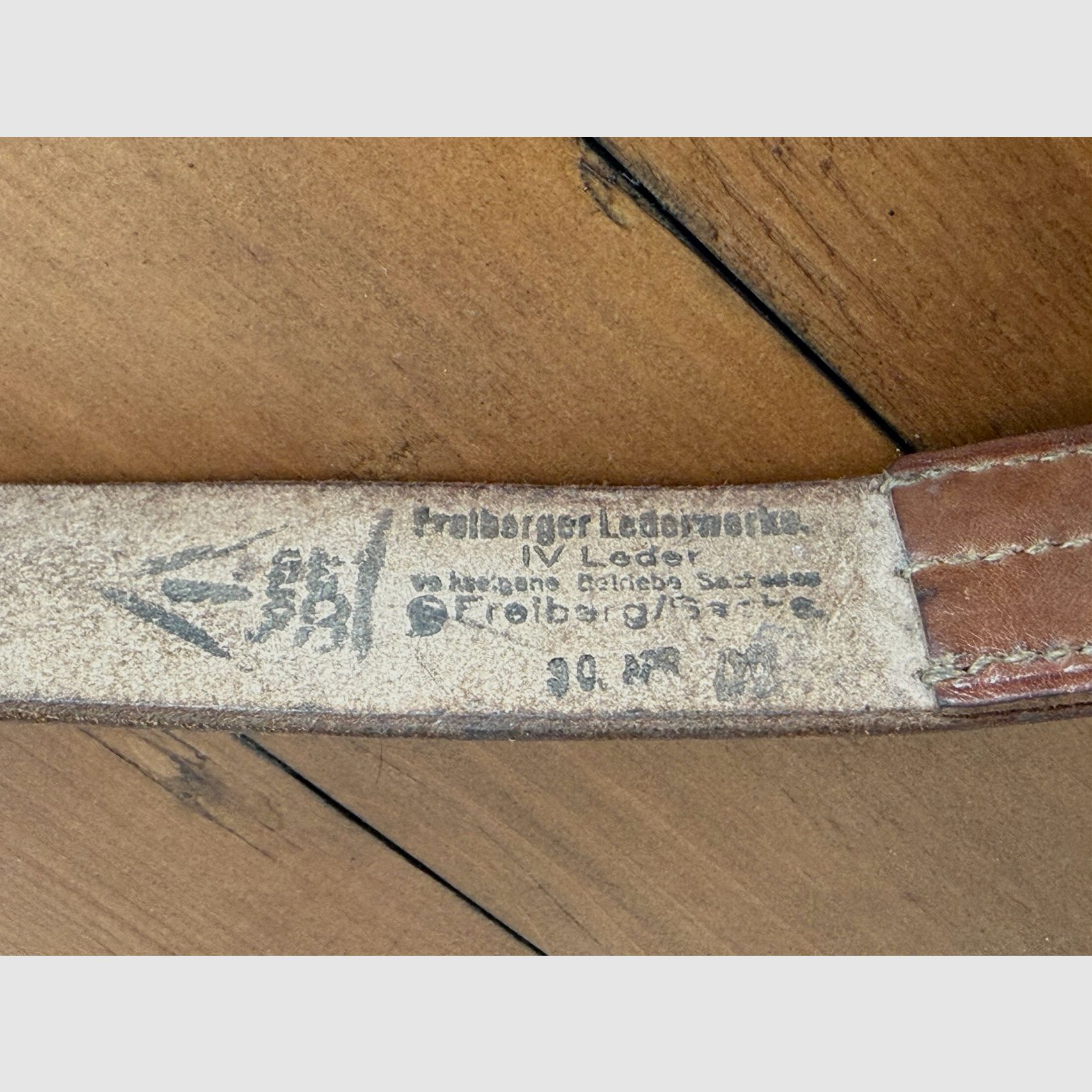 Correa de cuero para carabina Mosin Nagant, correa de rifle de reparación NVA DDR