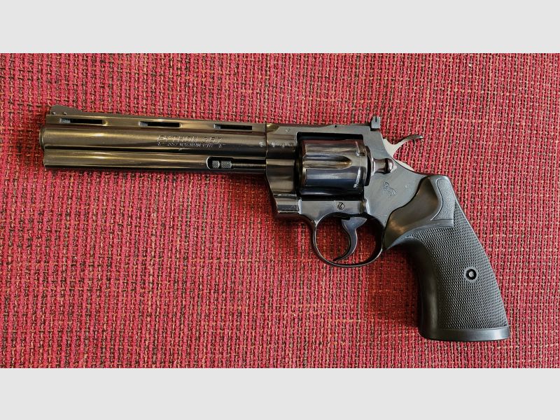 COLT Revolver Python .357Mag Bj.1978 +Schrankwaffe +