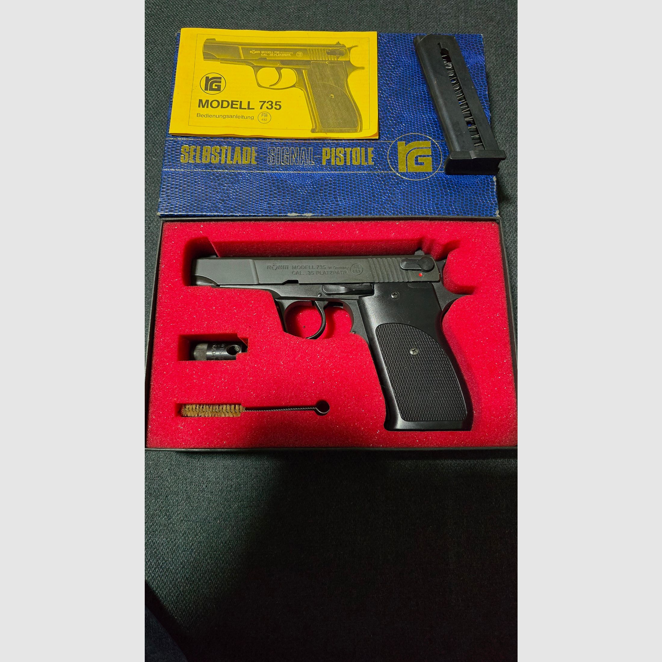 Röhm RG Modell 735 Schreckschuss PTB 482 .35 Knall