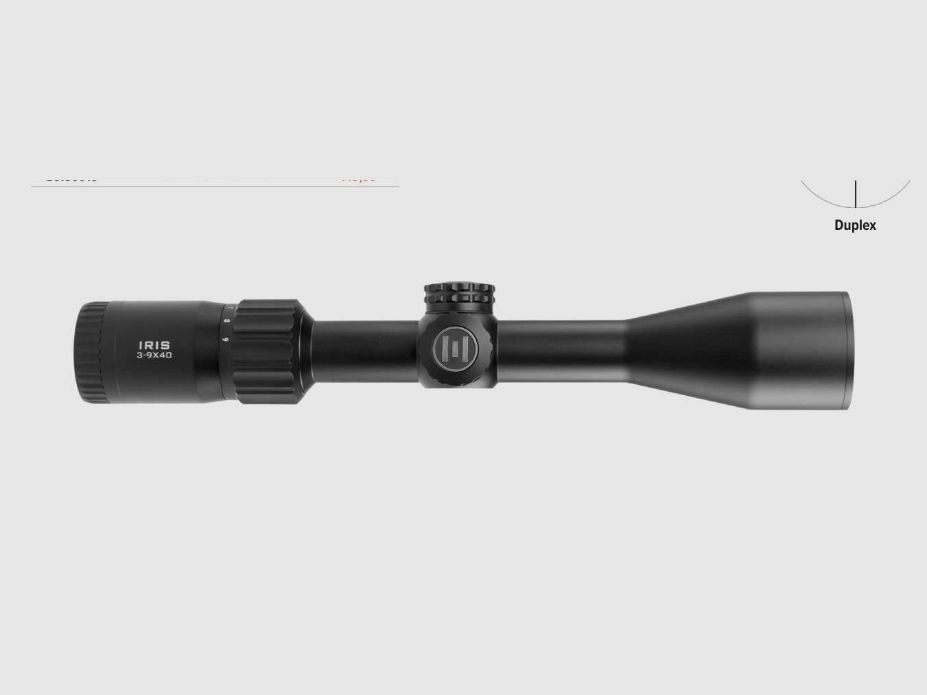 Skyway VISOR IRIS 3-9X40 SFP MOA