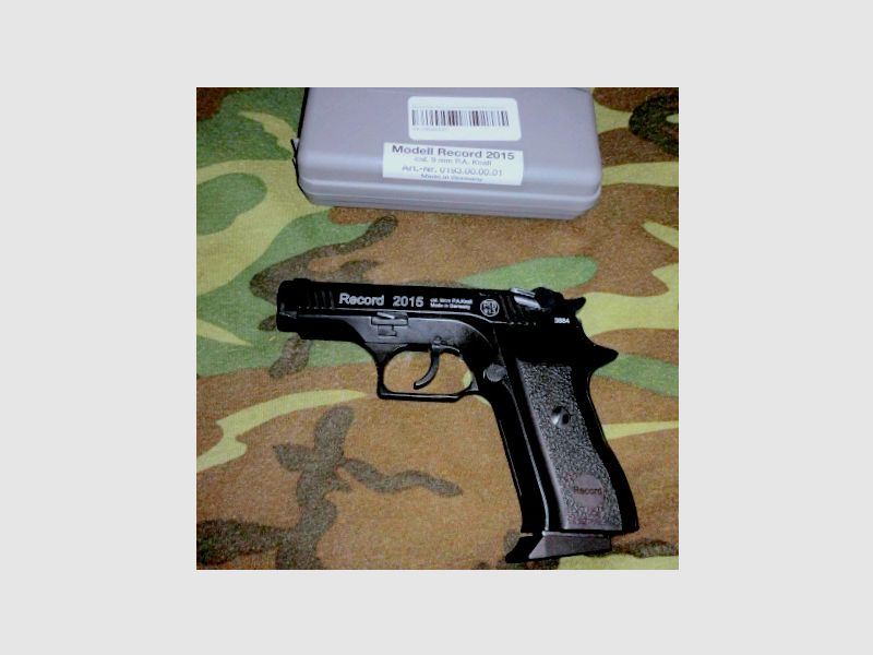 Record 2015 pistola a salve brunita (PTB 913)