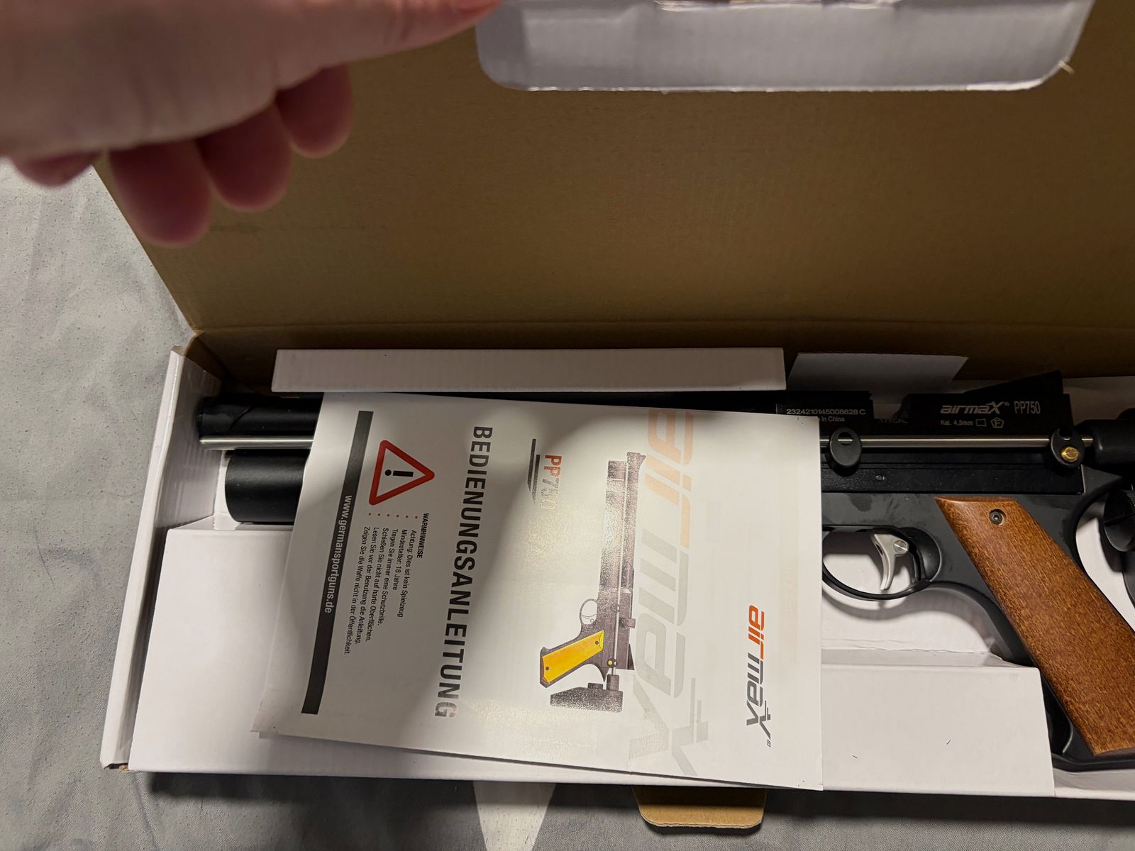 Airmax PP750. 4.5mm Pressluft