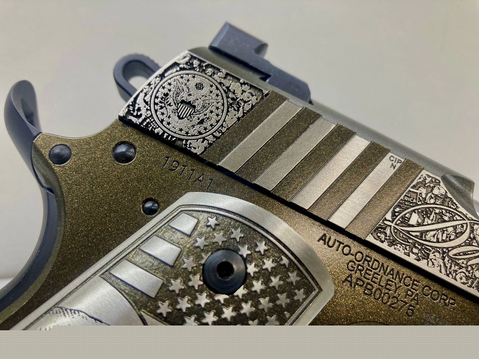 Auto-Ordnance 1911A1 Trump „Rally Cry“ 5″ .45 ACP