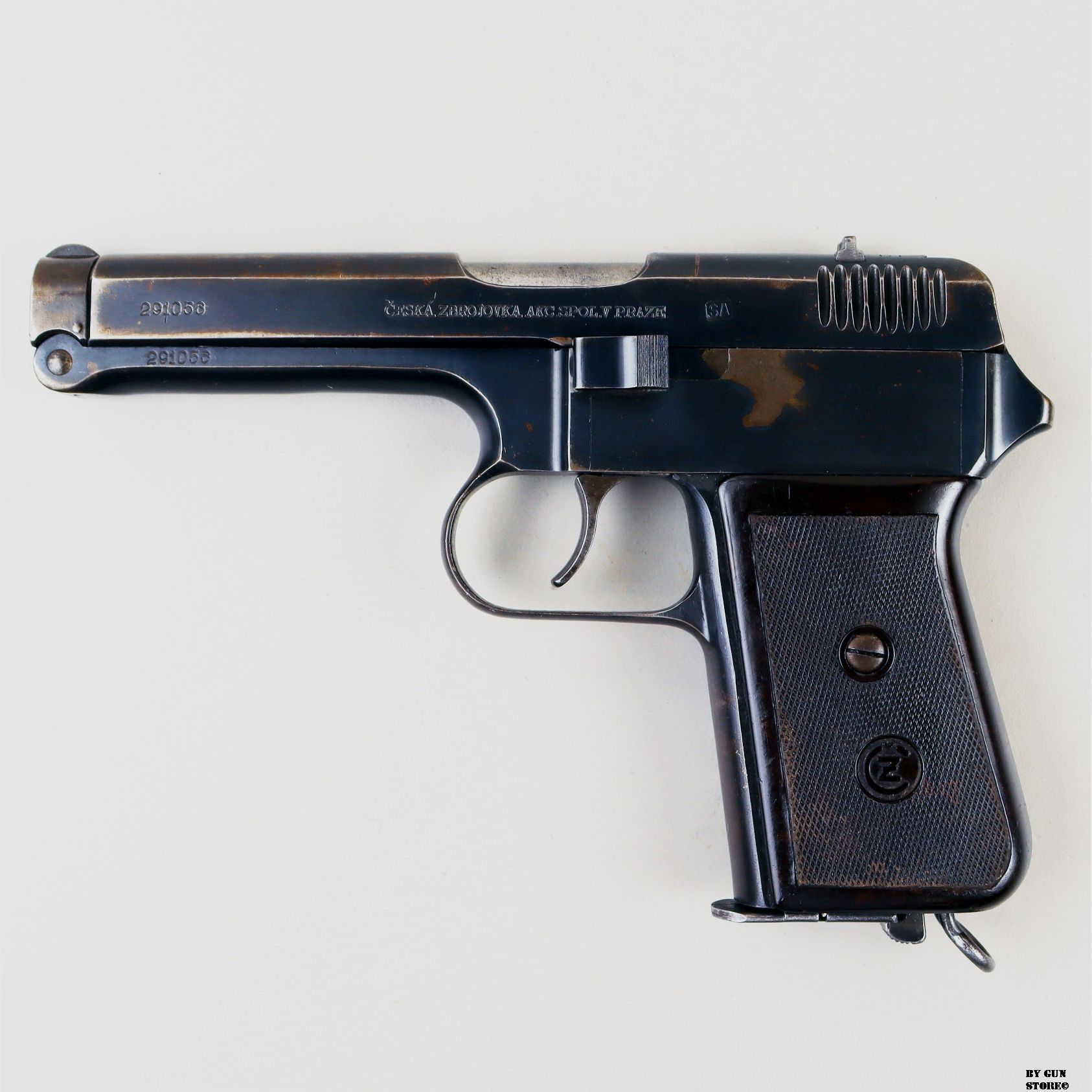 Pistole CZ mod. VZ38 Finnische Armee Kal. 9 corto Matr. 291056, Bild 1 von 19