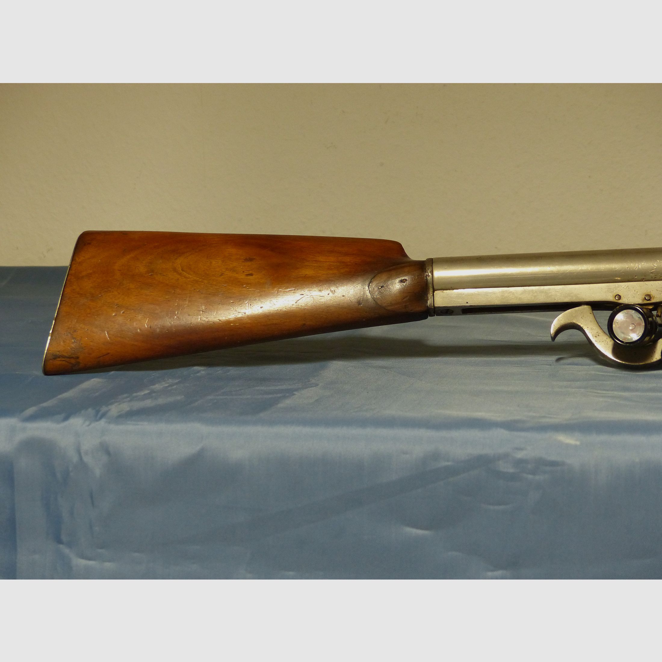 Druckluftgewehr Luftgewehr Kipplauf Quakenbusch um 1875 vintage
