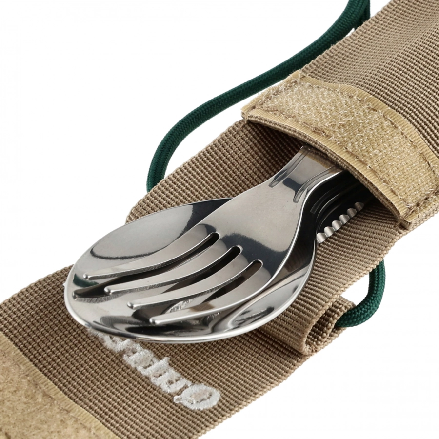 Outrest Foodkit 4-in-1 posate da campeggio + custodia, immagine 4 di 9