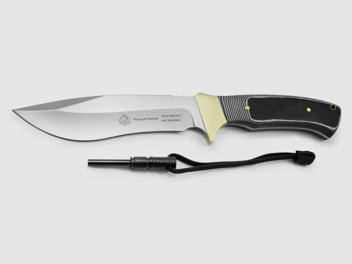 PUMA XP nomad mit Feuerstarter , G10 schwarz