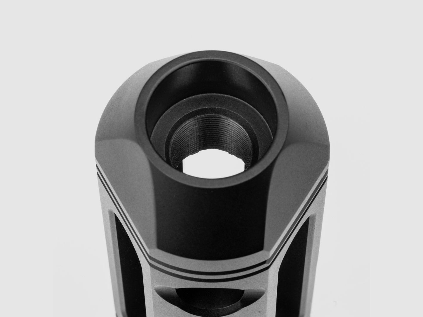 XL - MUZZLE | MEGALODON | CNC ALU | ZWART | Cal.50