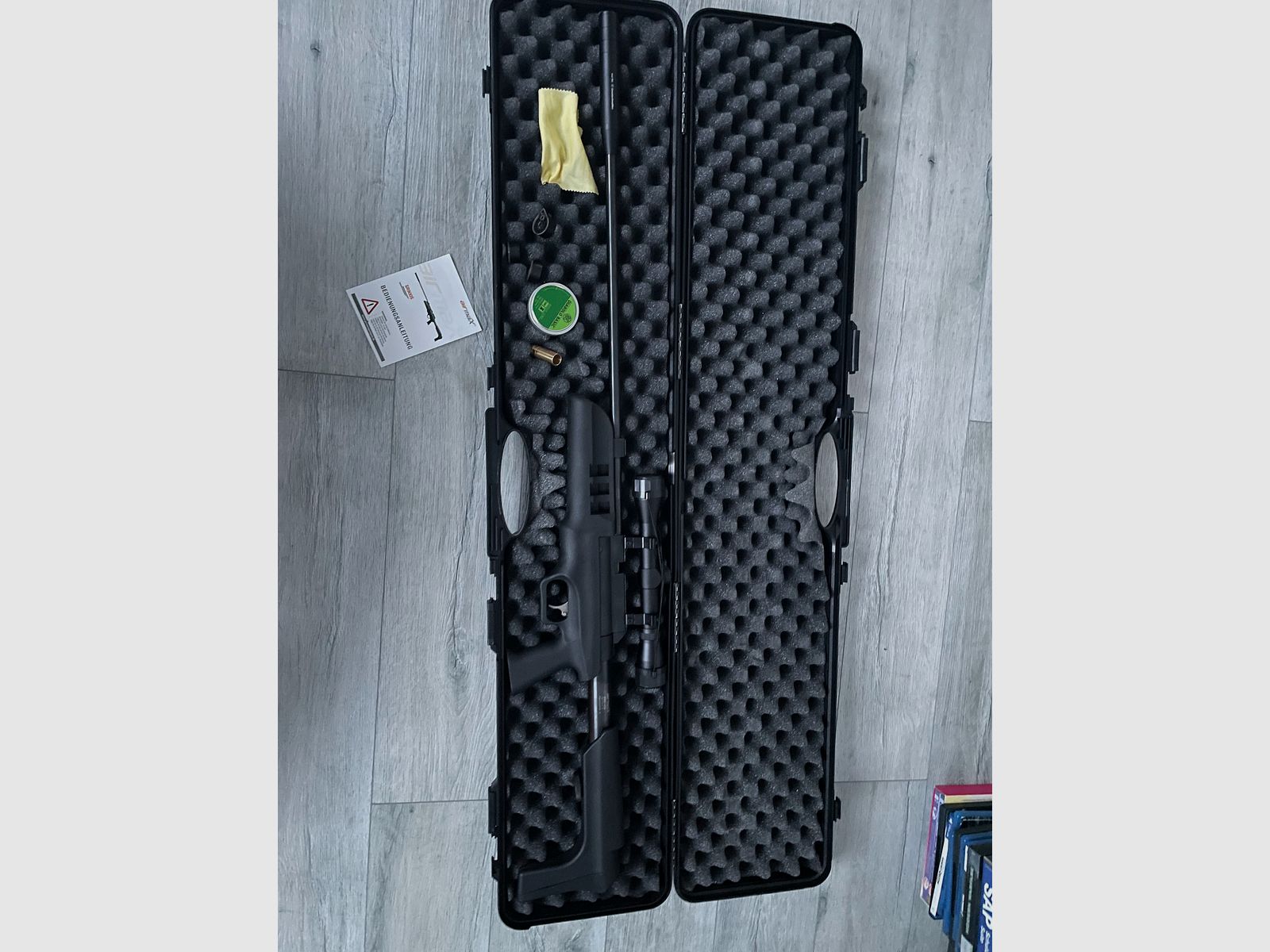 airmaX SR900S mit Koffer und Diavolos