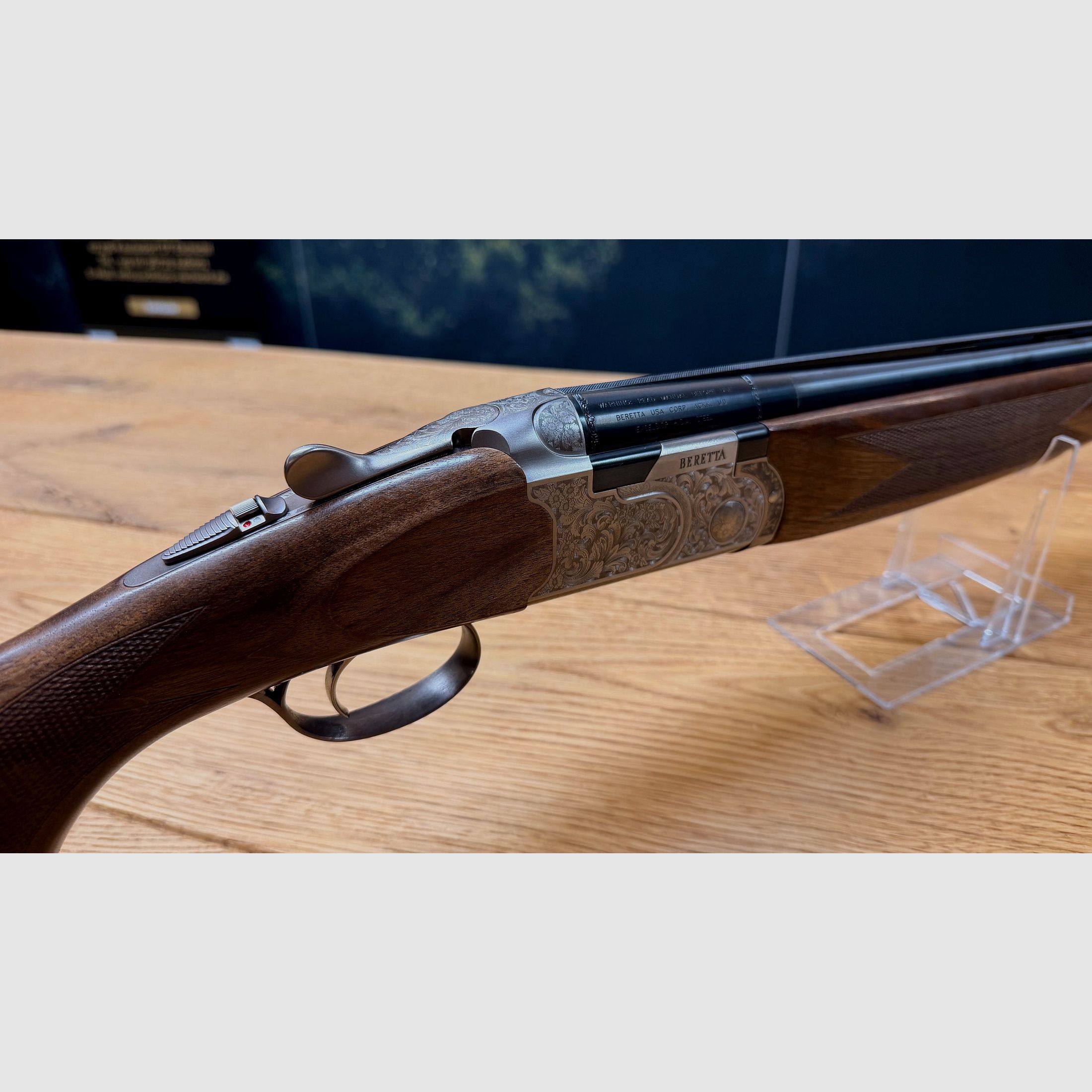 Beretta 686 Silver Pigeon 1 Jacht Bockdoppelflinte / Kaliber 12/76 / LL 71cm