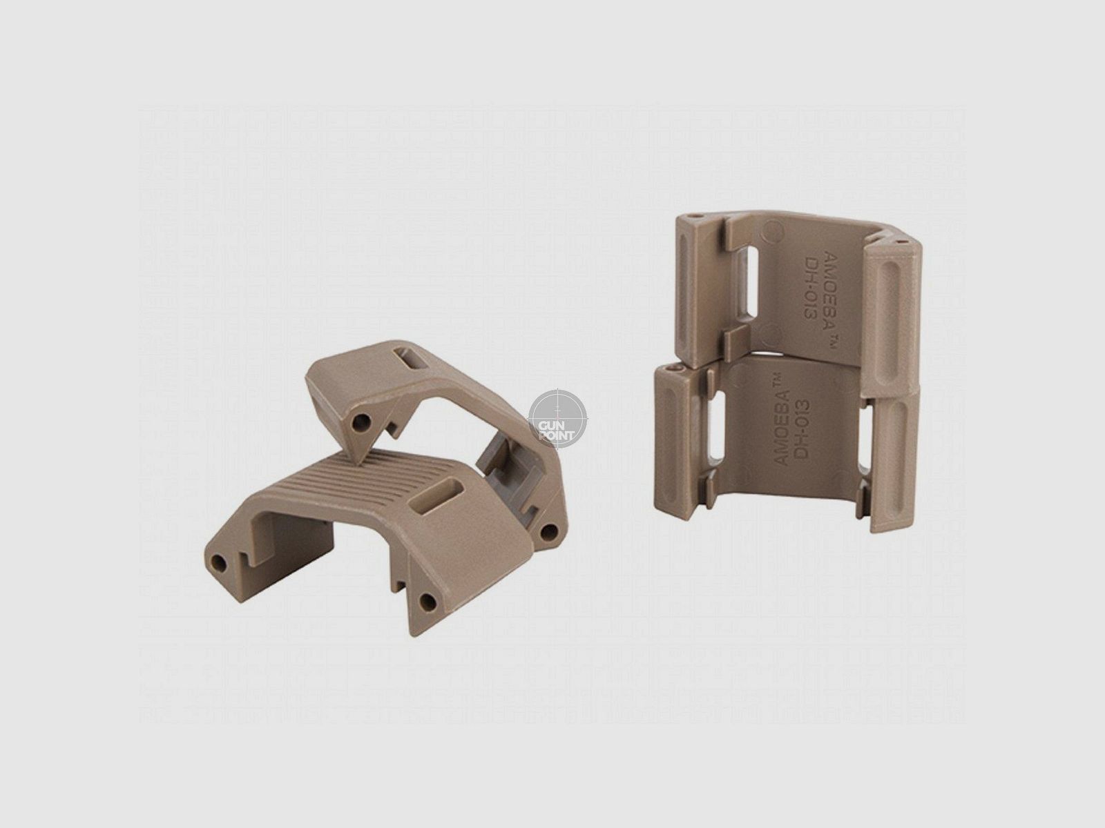 ARES Amoeba M4 Guardamanos Unidad Estándar Paquete de 4 color tierra oscura