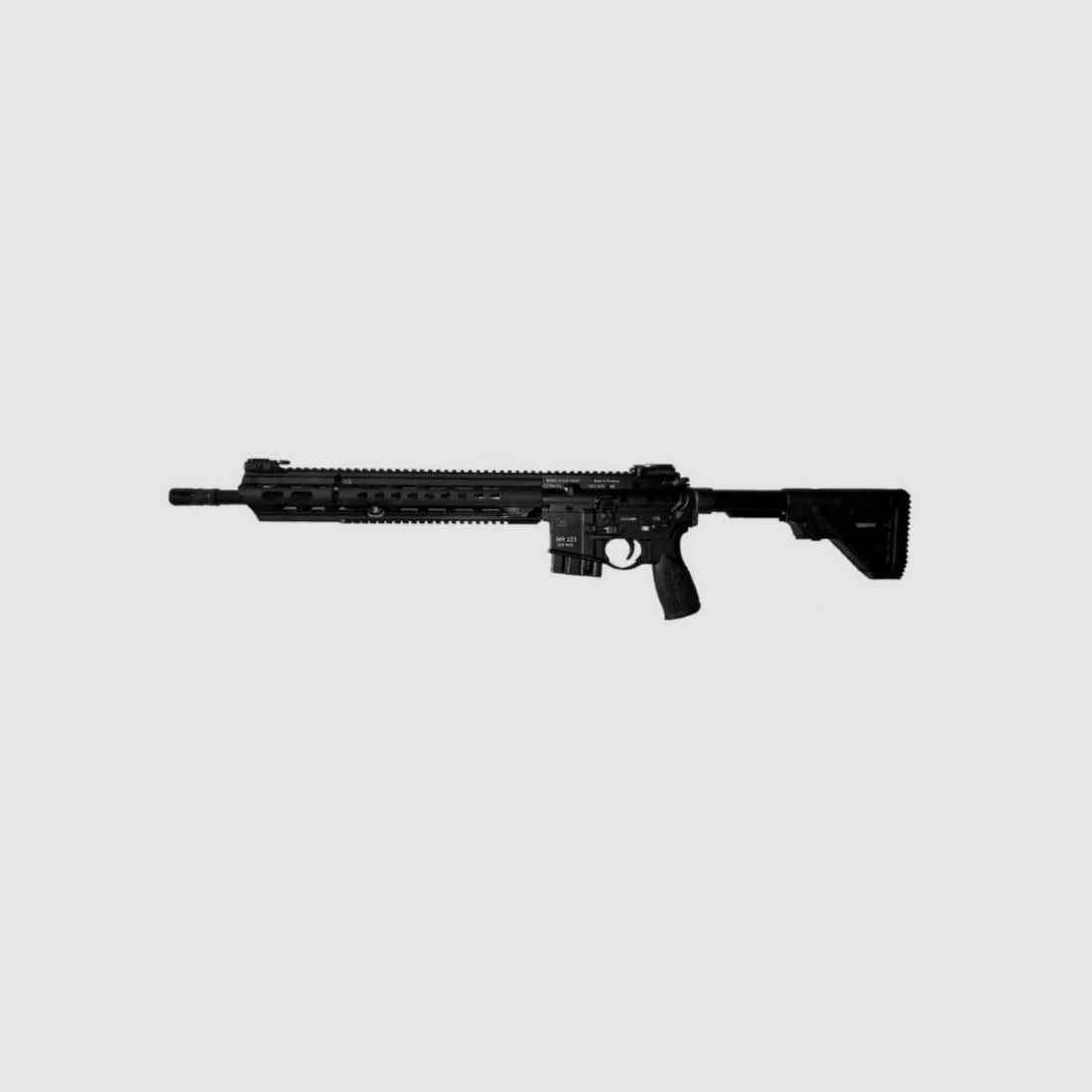 Heckler & Koch MR223 - protezione per le mani lunga