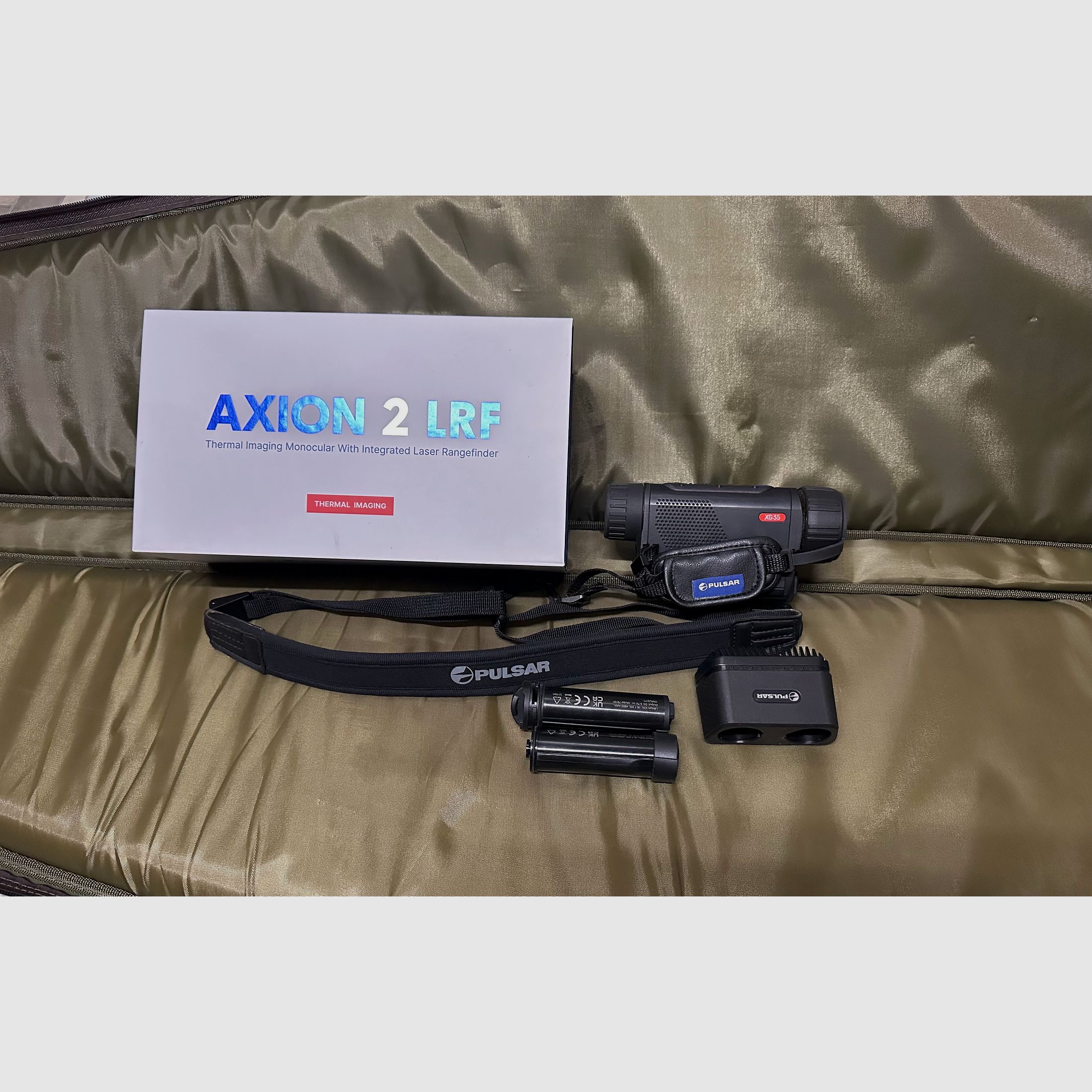 Pulsar Axion 2 XG 35 LRF + Zubehör 