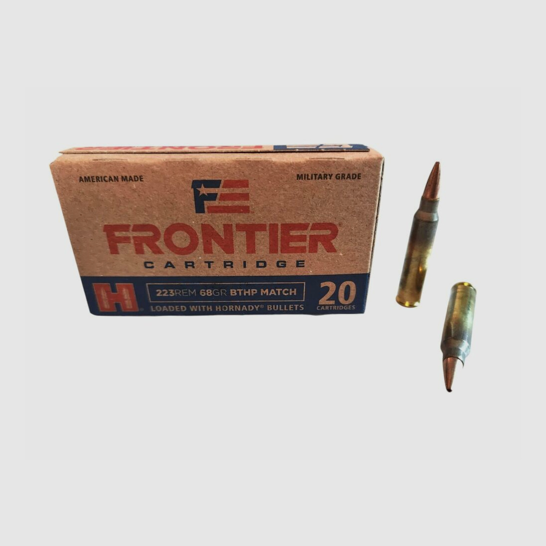 Hornady .223 Rem BTHP Frontier 68grs / 4,4g