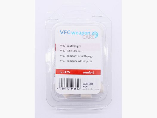 VFG 331965 cal. .375 mm Laufreiniger für Büchsen Comfort 40 Stück