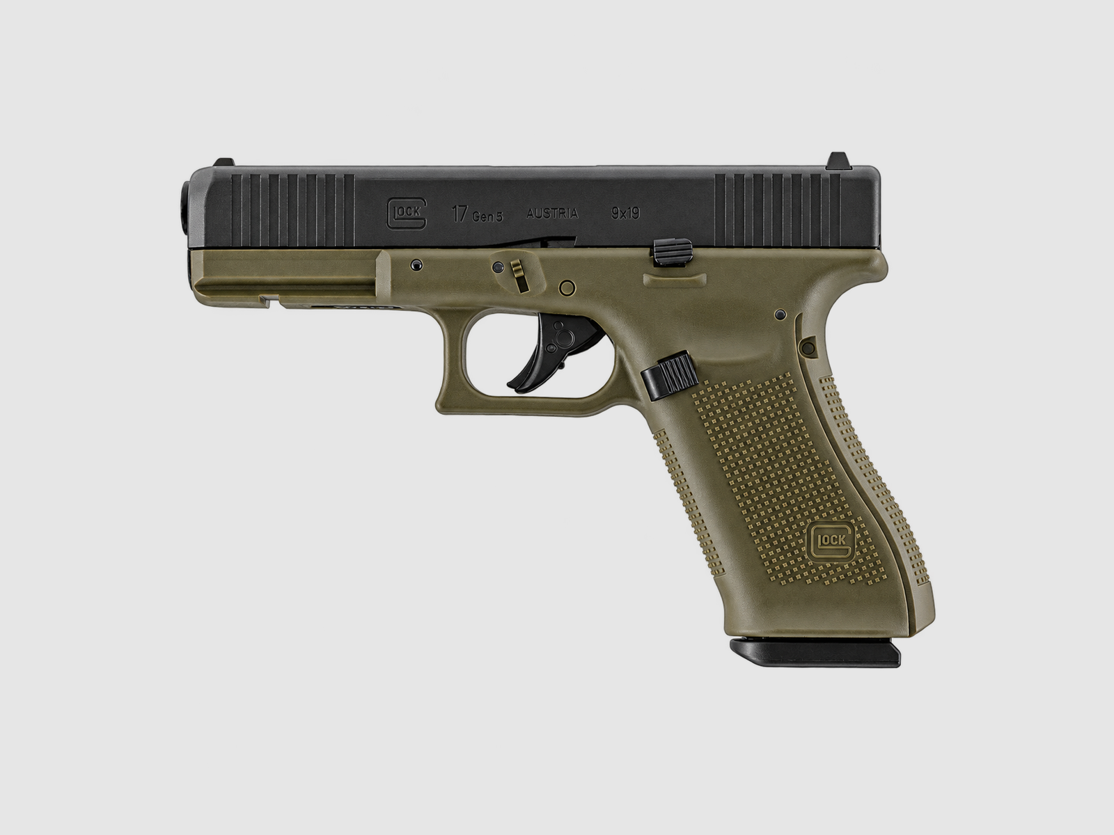 Glock 17 Gen 5 Battlefield Green