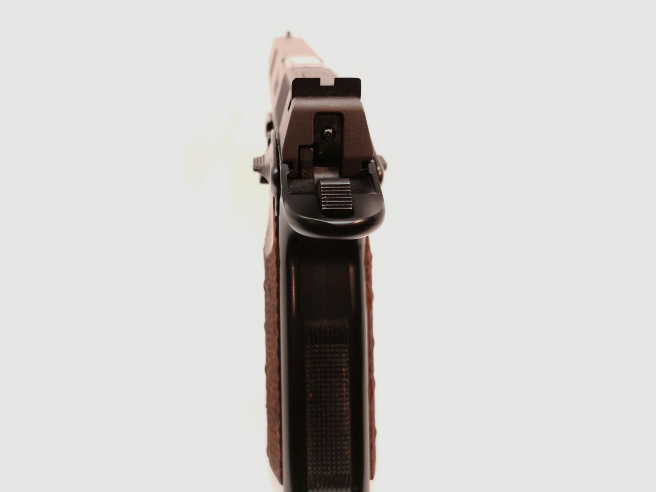 Pardini GT 45 - pistola sportiva ambita con canna da 5", protezione per la mano, grilletto regolabile