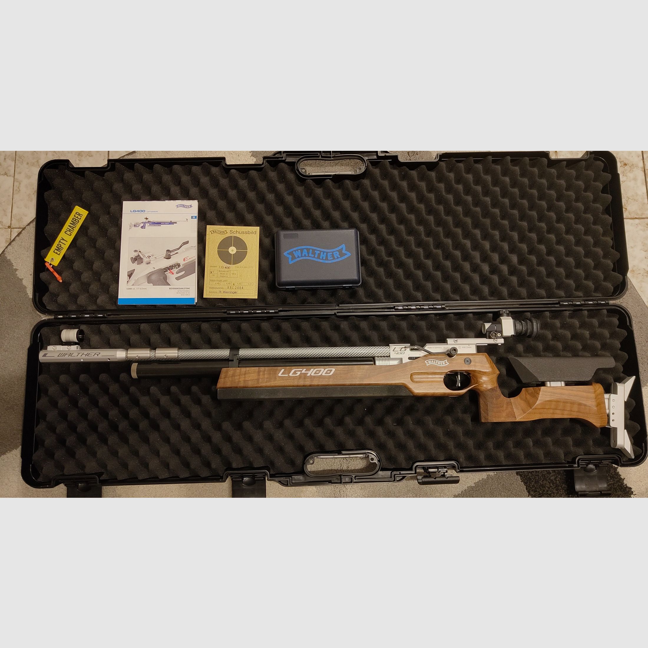 LG400 wooden stock rest