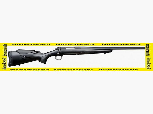 Carabine a verrou Browning X-Bolt, SF Varmint, canon lourd 61cm, cal 308 win, filetée, synthetique , appuie joue, noir