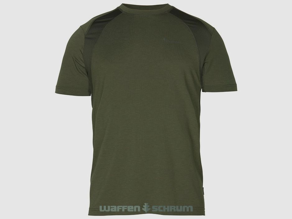 Pinewood T-Shirt AirVent Finnveden Moss Green