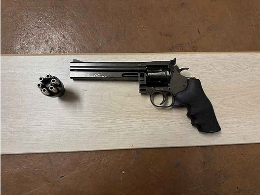 ASG Dan Wesson 715 CO2 Revolver 6 Zoll Kal. 4,5mm Diabolo stahlgrau