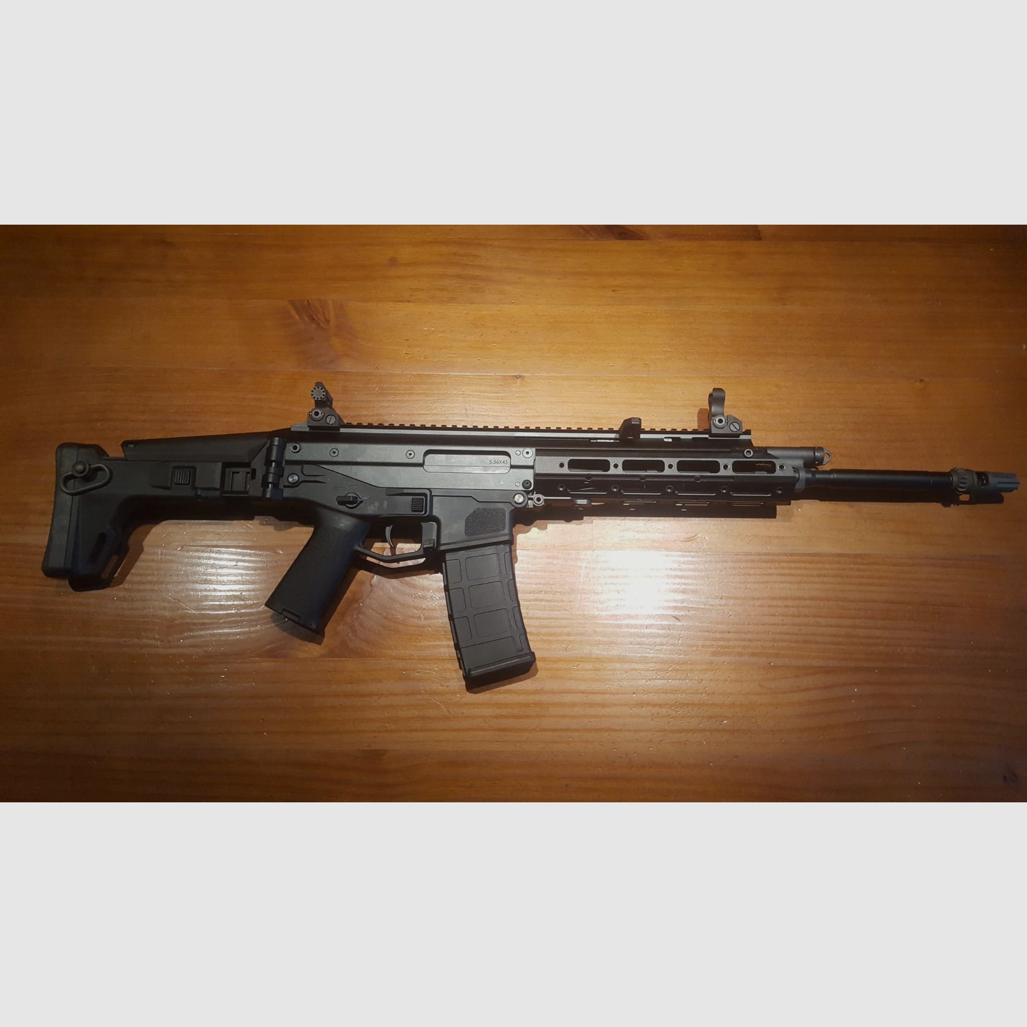 Wei-ETech MSK Open-Bolt Gas-Blow-Back 6mm BB schwarz.