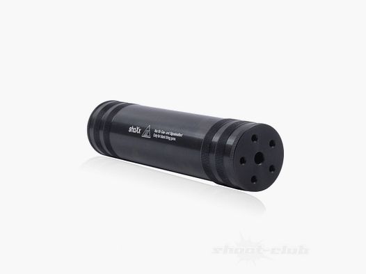 shoXx Silenziatore universale per pistole a salve - brunito