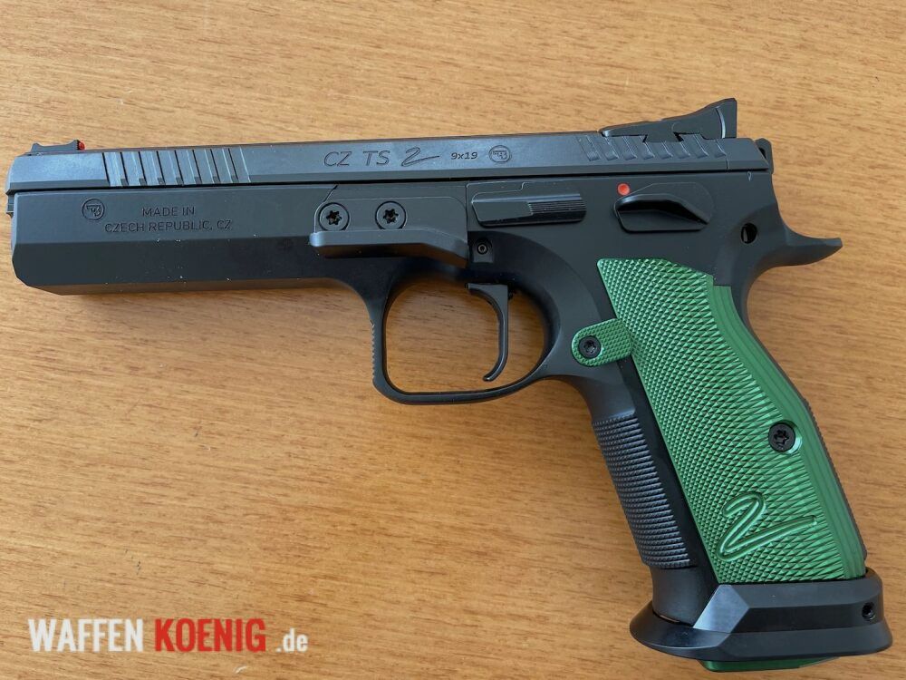 CZ-Česká CZ 75 TS 2 Racing Green