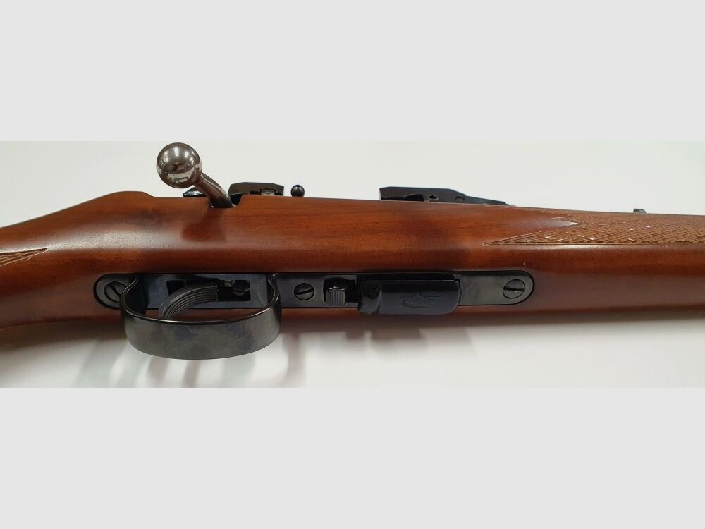 Anschütz Repetierbüchse Stutzen Anschütz Modell 1518 mit Zeiss Schwenkmontage