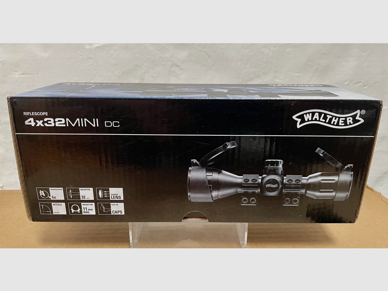 Attraktives Luftgewehr Weihrauch HW 30 S mit Walther Zielfernrohr 4x32