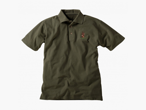 il Lago Basic Polo-Shirt Rehbock Herren (Oliv) | XL