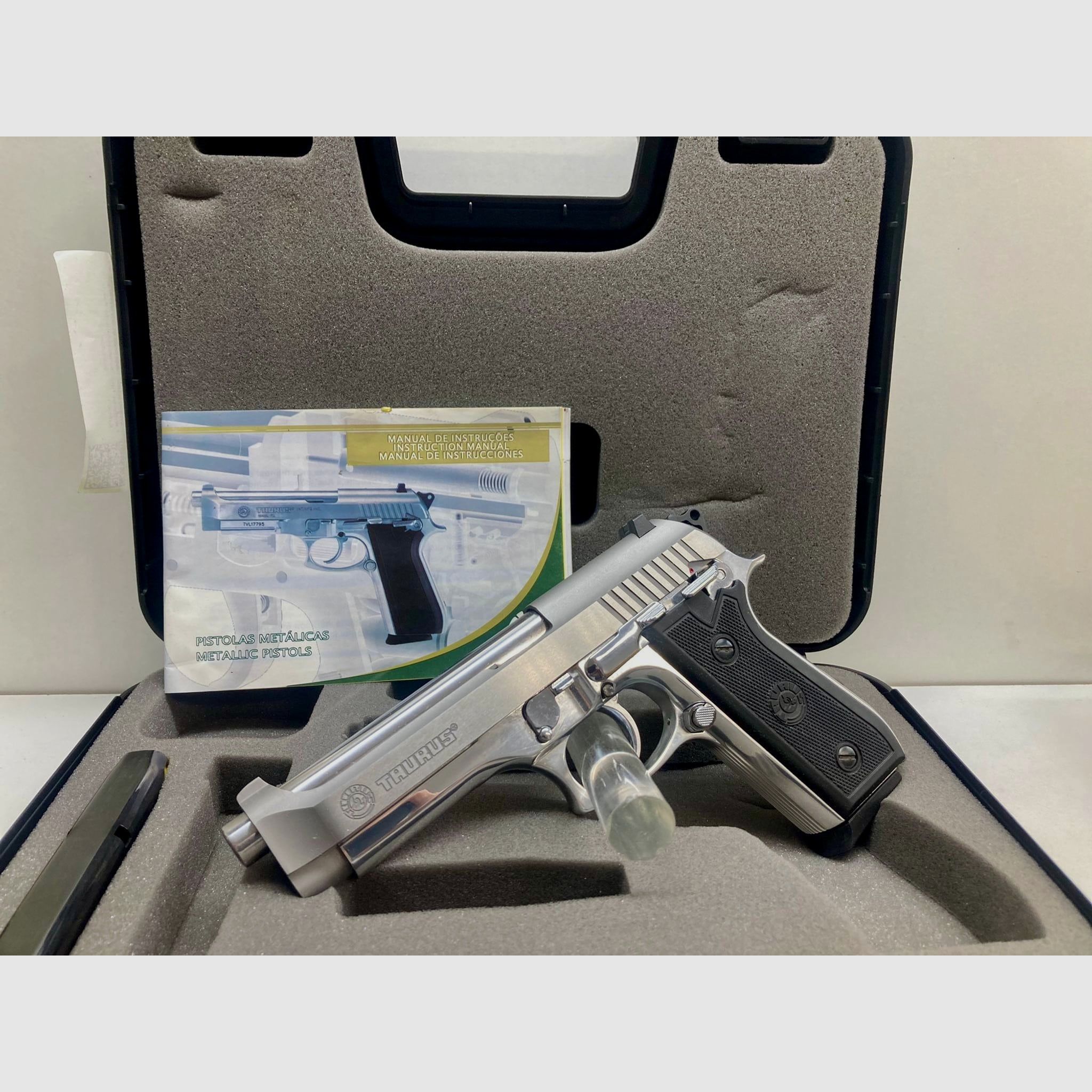 TAURUS PT 92 SS17 Acero inoxidable mate