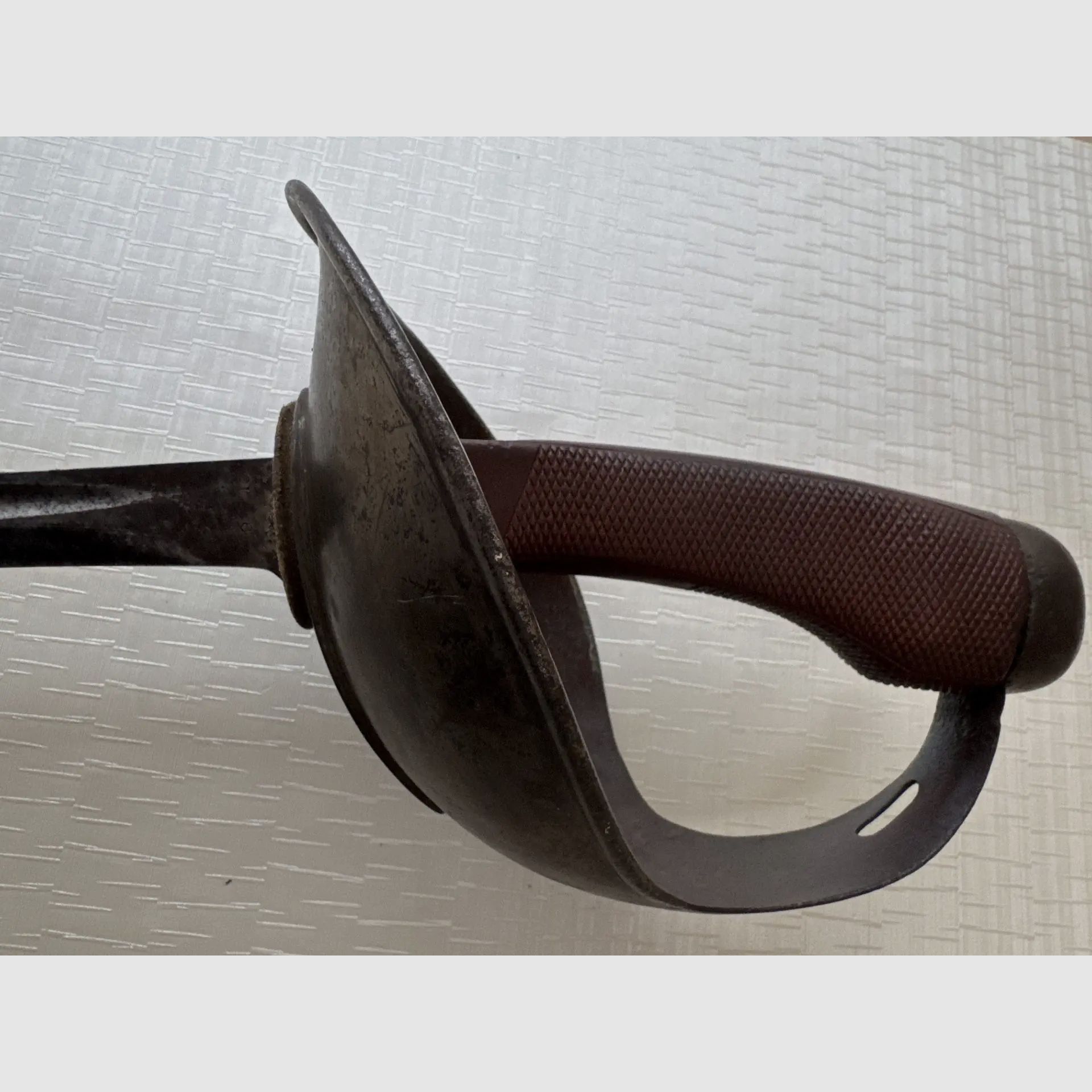 Originaler Deutscher Marine-Entersäbel – Kaiserliche Marine ca. 1895–1915 – mit originaler Metallscheide