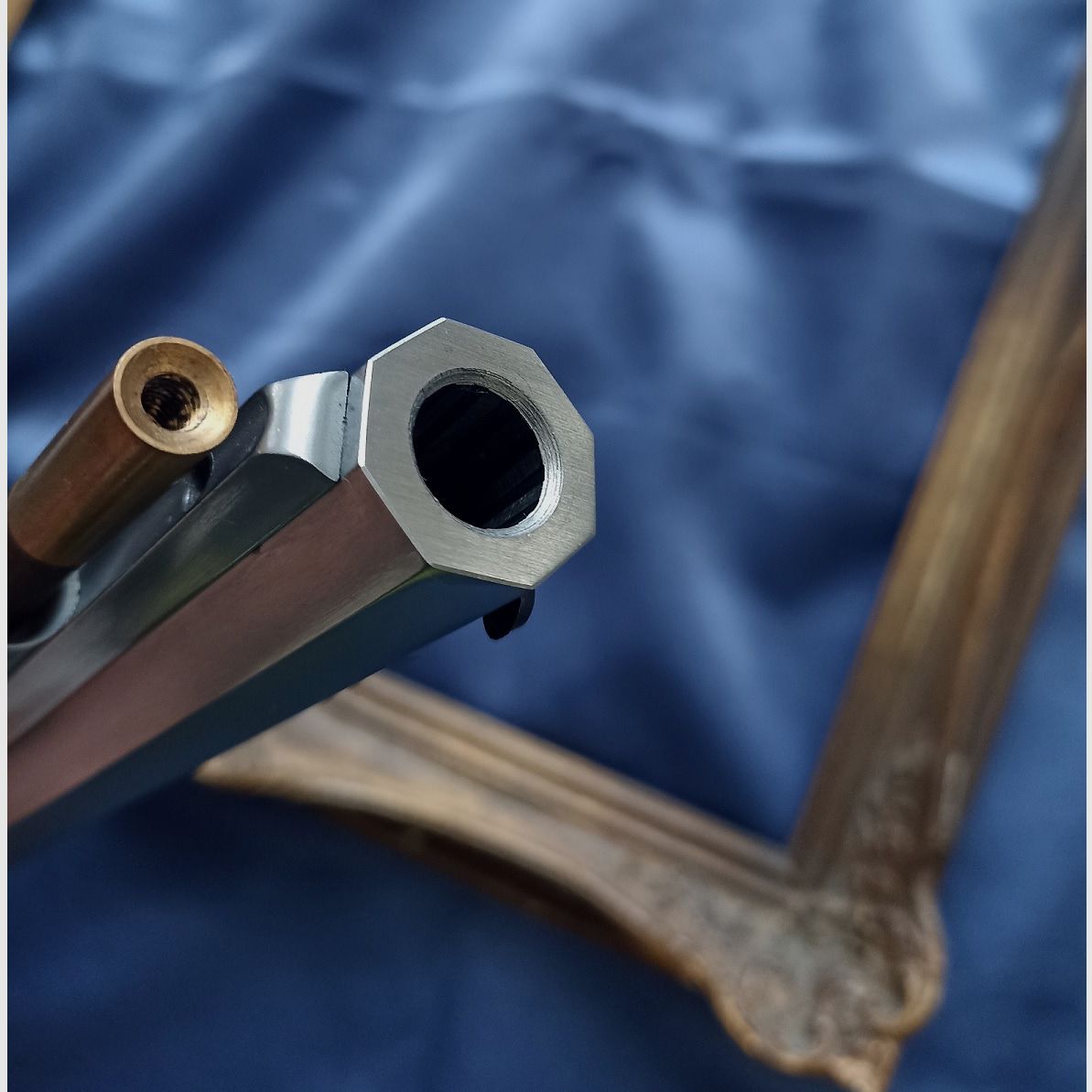 Charles Moore Steinschlosspistole cal .45Pedersoli (with original packaging) muzzleloader black powder