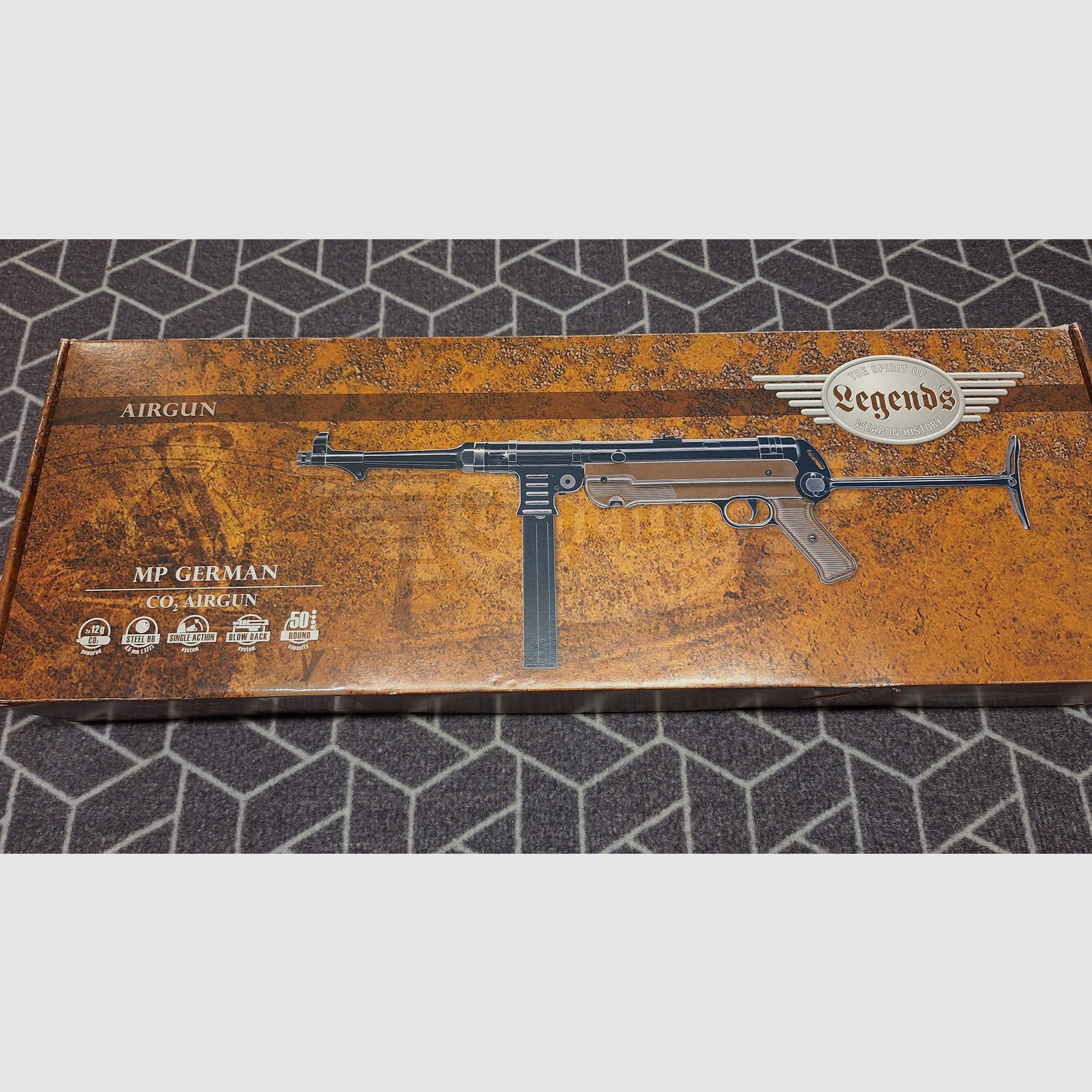 Legends MP German - 4.5 mm steel BB Co2 - NEW!