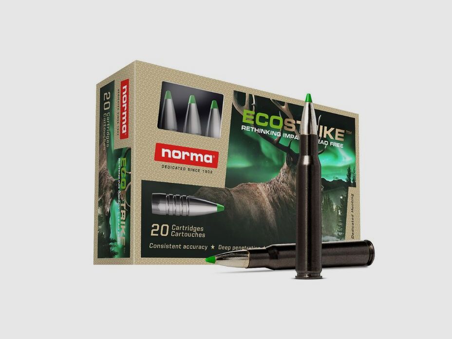 NORMA .30-06 Ecostrike Silencer Series 9,7g/150gr, image 1 sur 2