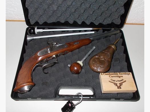 VORDERLADER Pedersoli Le Page Perkussion .44 incl accessoires