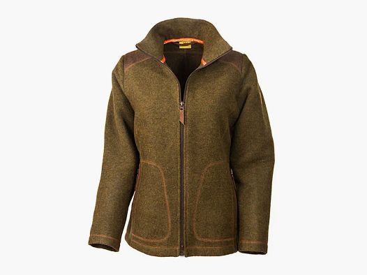 Loden-Fleecejacke "Adele" , moosgrün