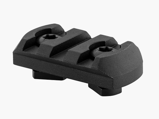 Binario in alluminio M-LOK / Picatinny 3 slot