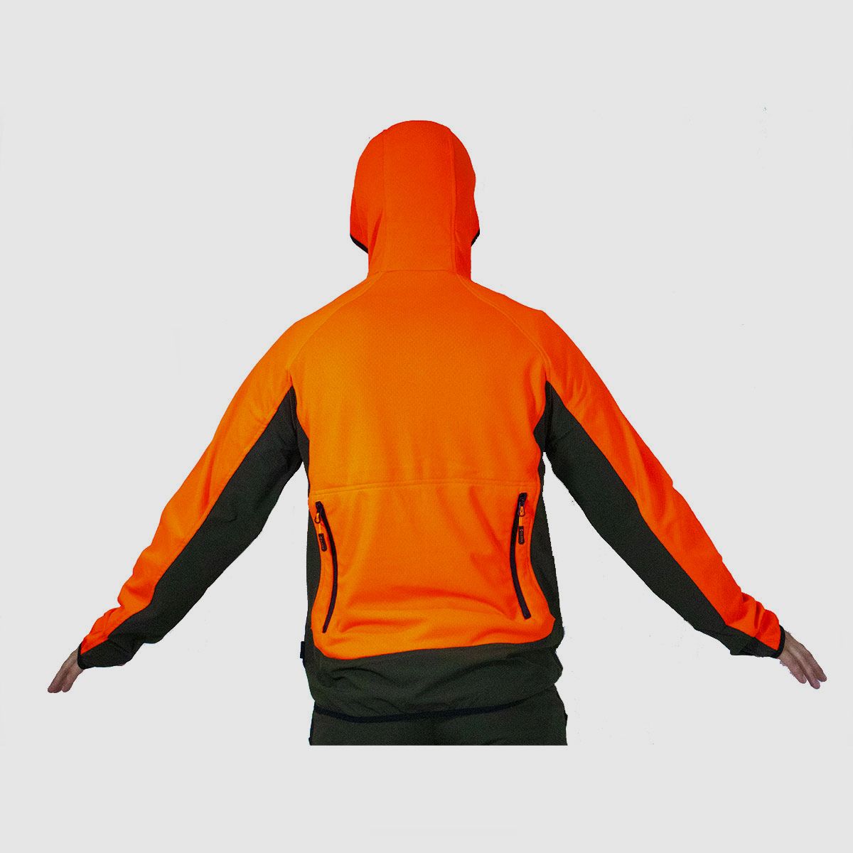 BLATEX – HYBRIDJACKE ELAST GRÜN/ORANGE, Bild 4 von 4